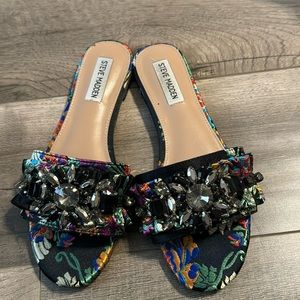 Fabric rhinestone/ gemstones slides